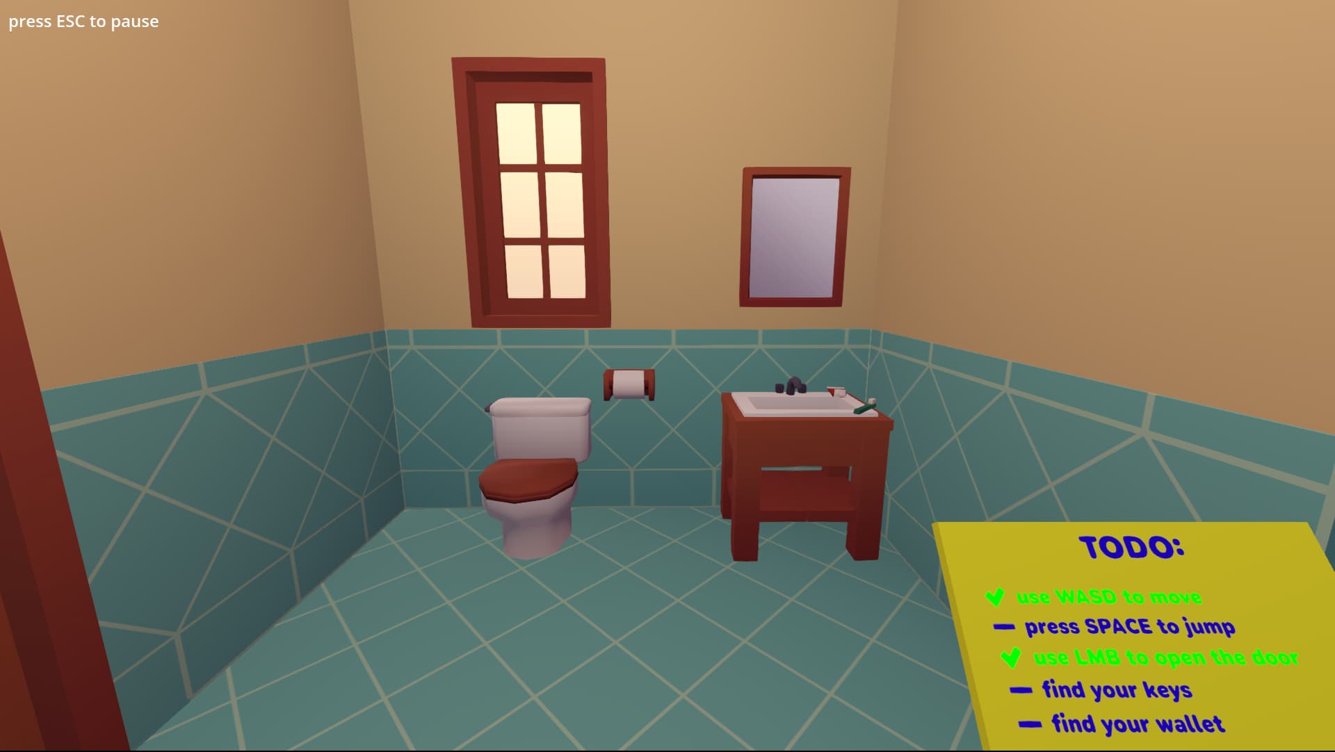 Bathroom level